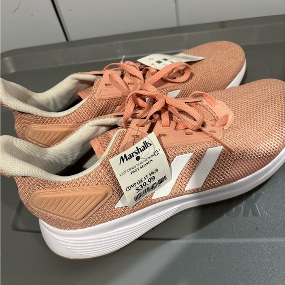 Adidas Ortholite Men’s Size 9.5 Pink Duramo 9 Running Sneakers F34759 NEW - Picture 6 of 8